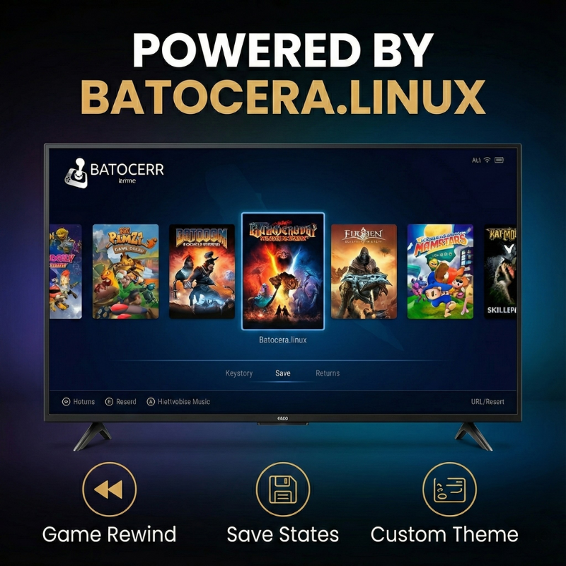 GeekZeus Retro Gaming Console Box Pro