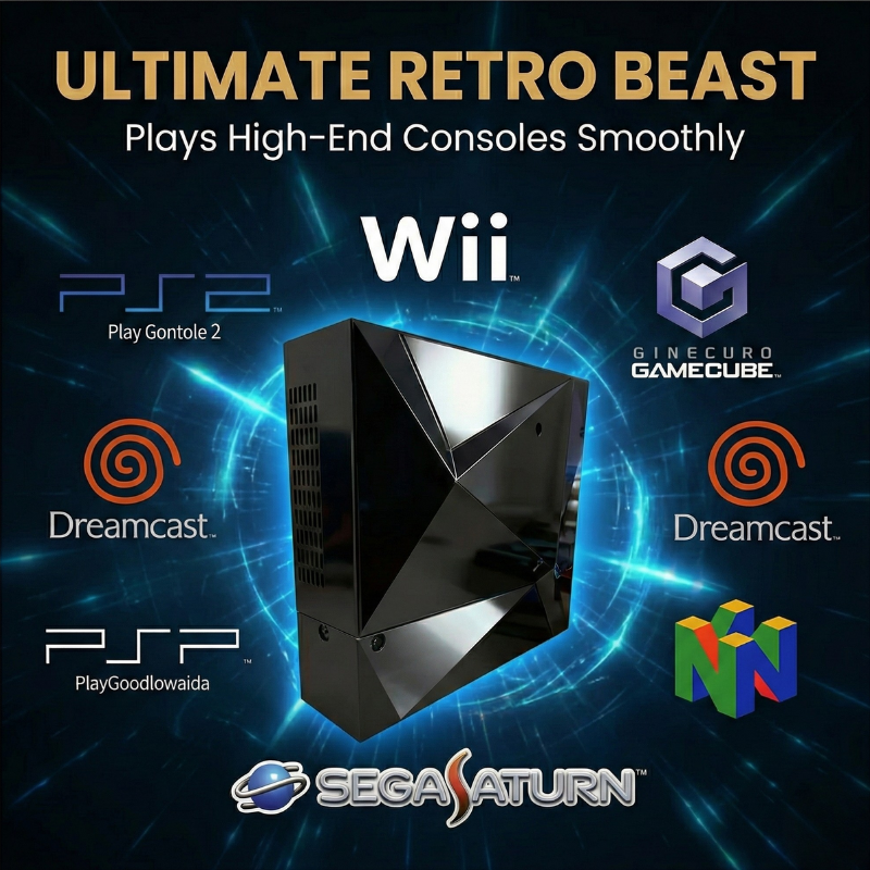 GeekZeus Retro Gaming Console Box Pro