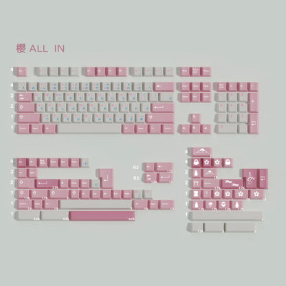 Walker Sakura keycap set detail 4