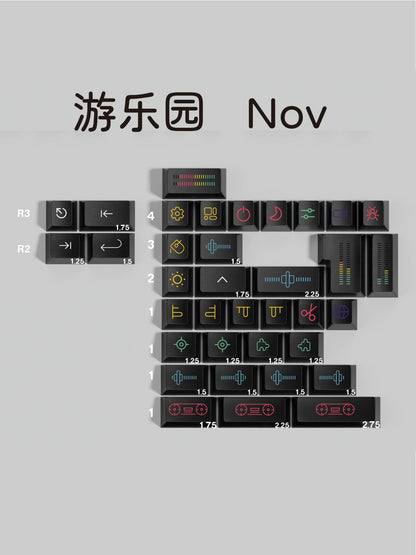 Playground keycap set detail 8