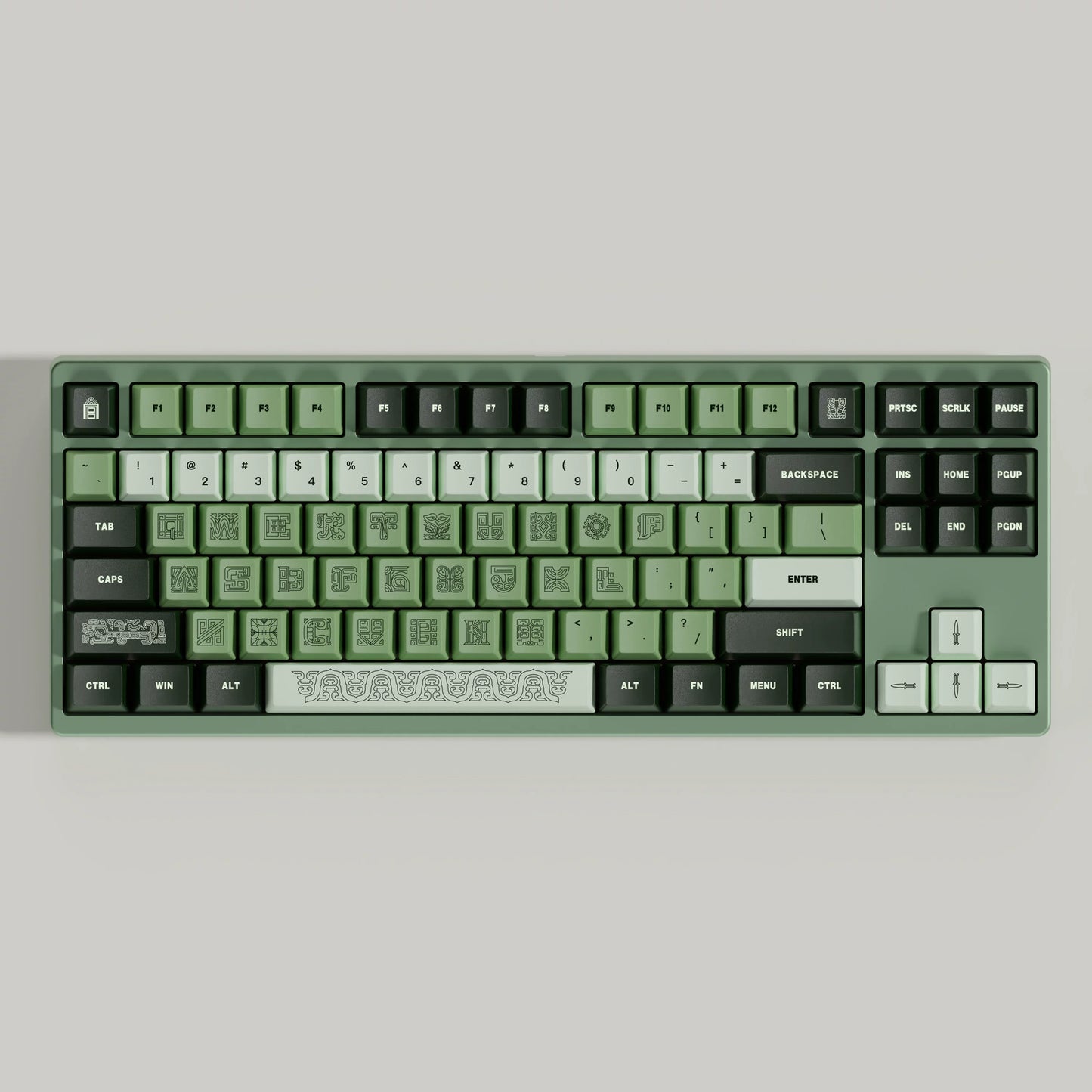 Bronze Age PBT keycap set overview