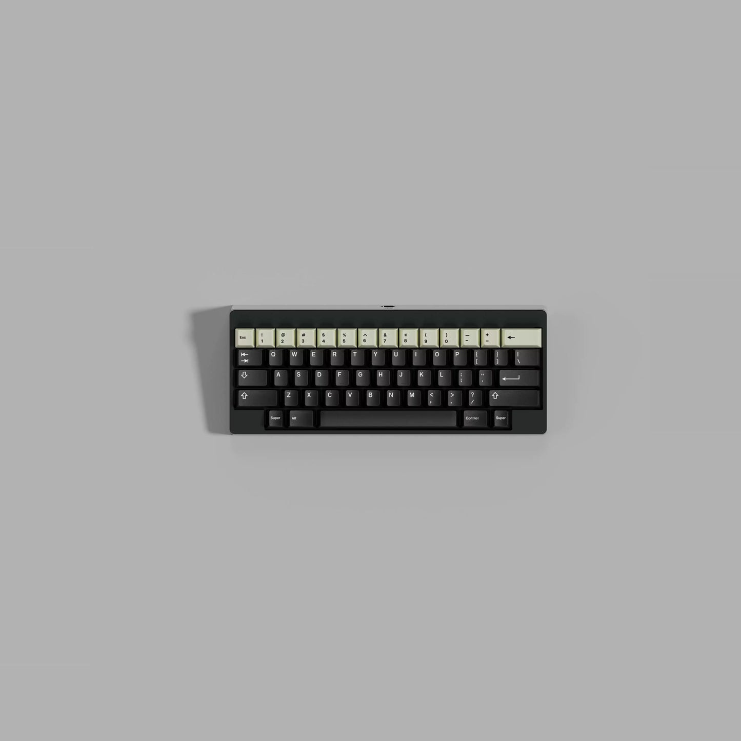 Graphite PBT keycap set overview