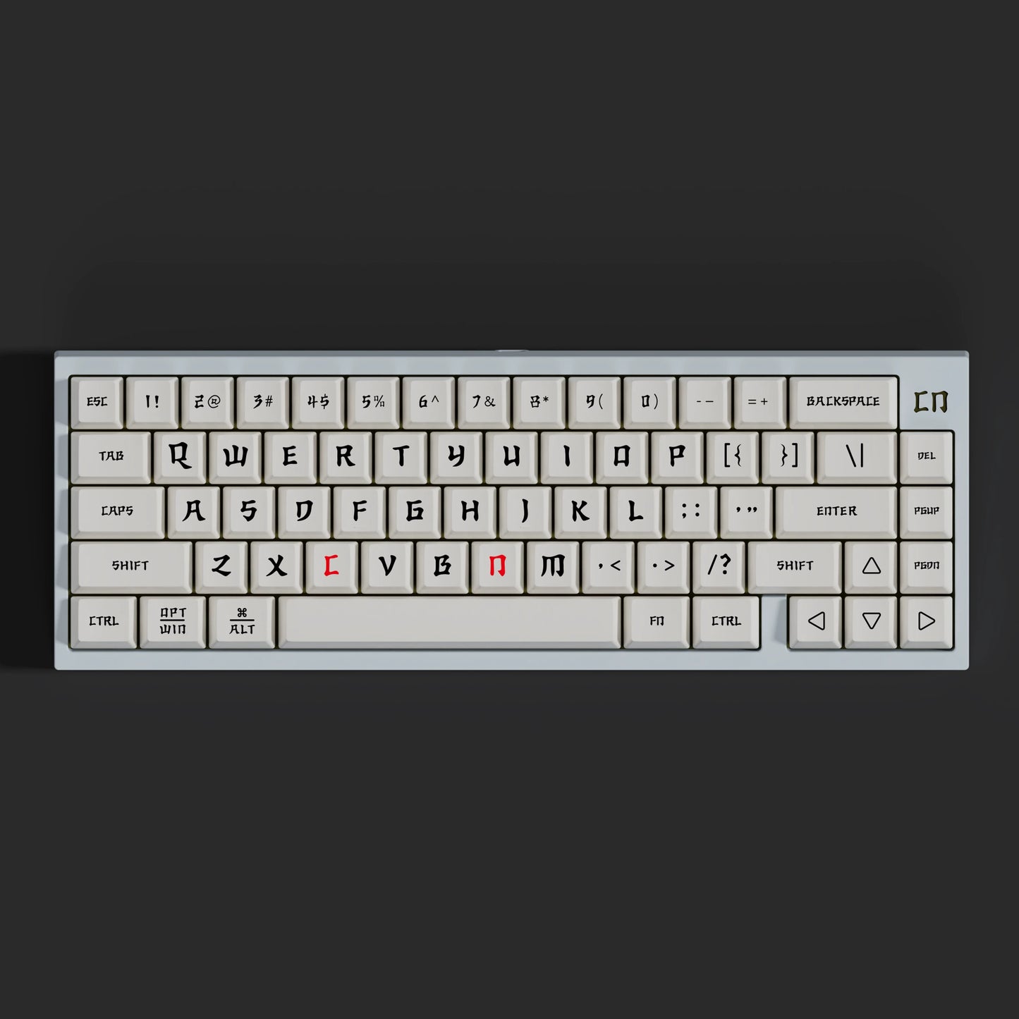 Hanzi Culture keycap set close-up