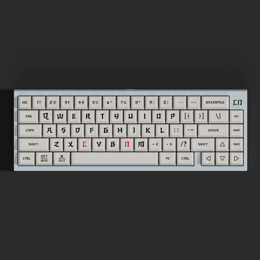 Hanzi Culture keycap set close-up