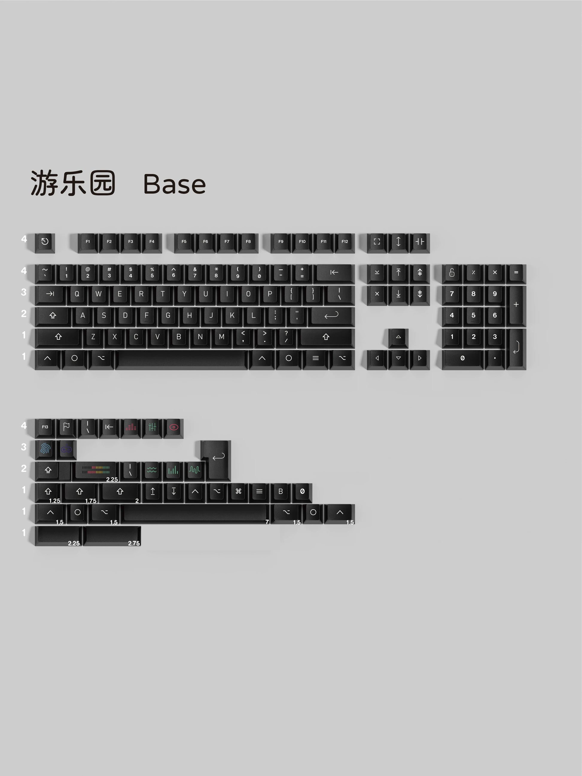 Playground keycap set detail 6