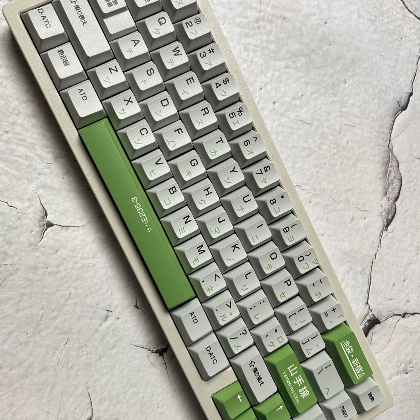 Yamamori Line keycap set close-up