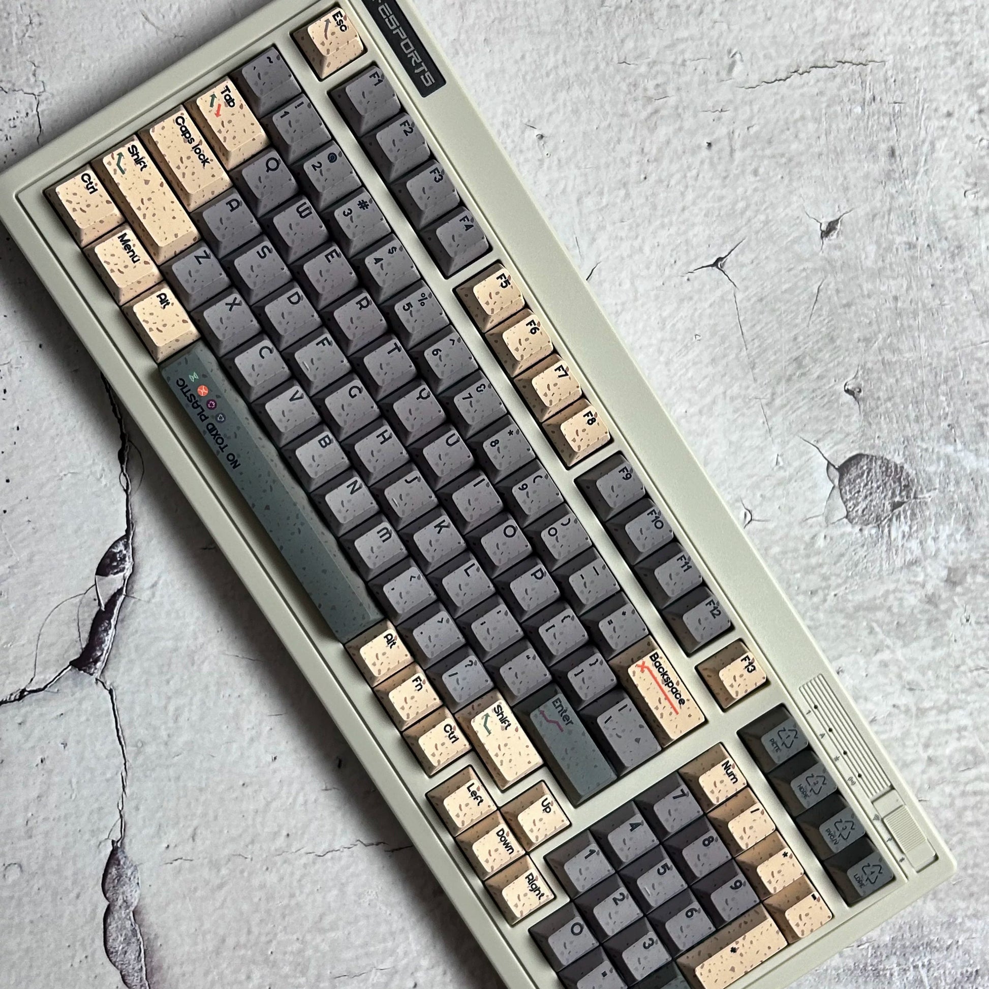 Rebirth keycap set close-up