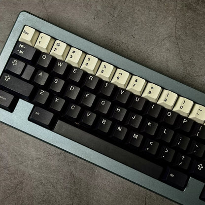 Graphite keycap set close-up