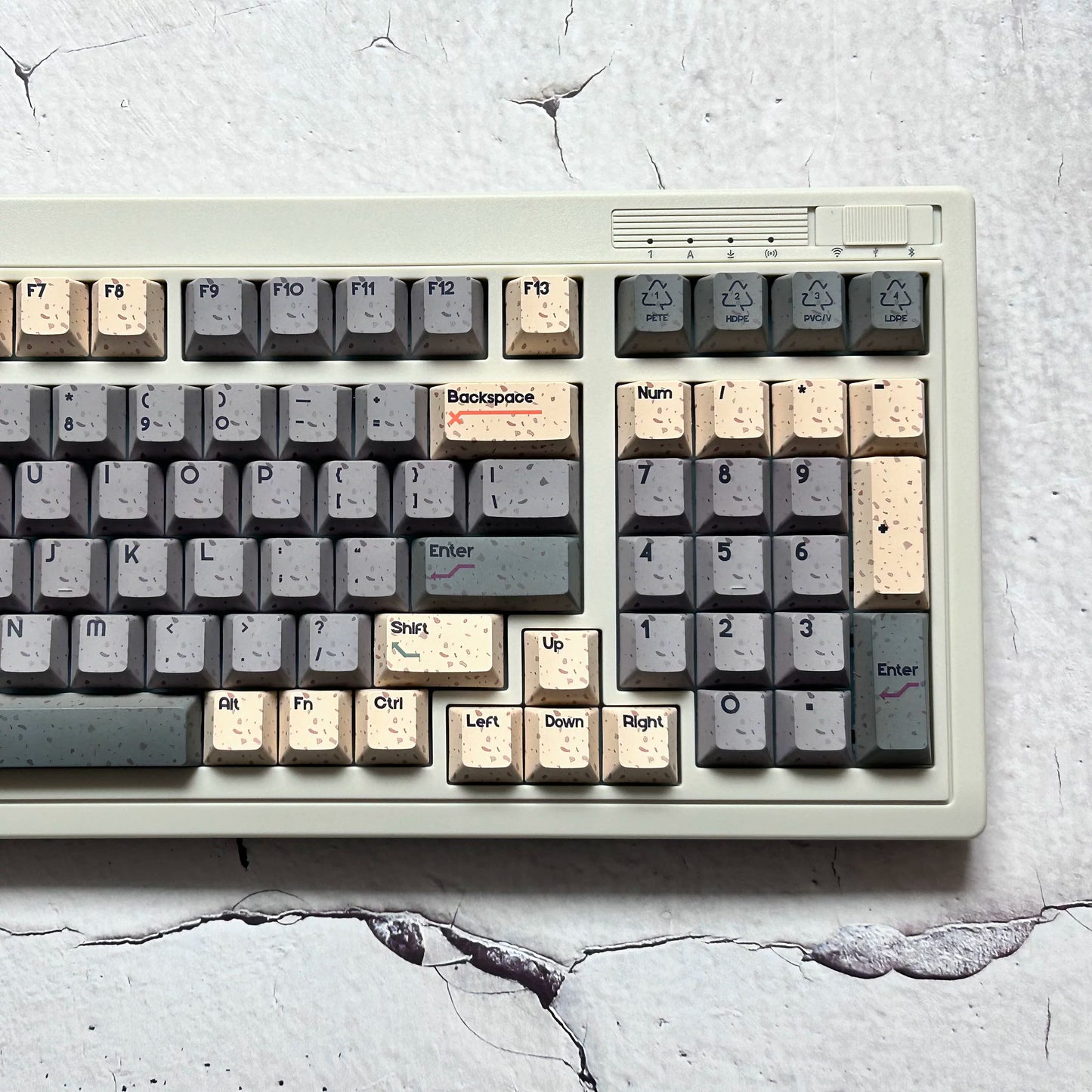 Rebirth PBT keycap set overview