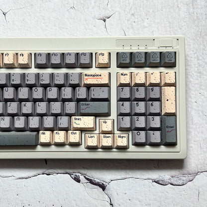 Rebirth PBT keycap set overview