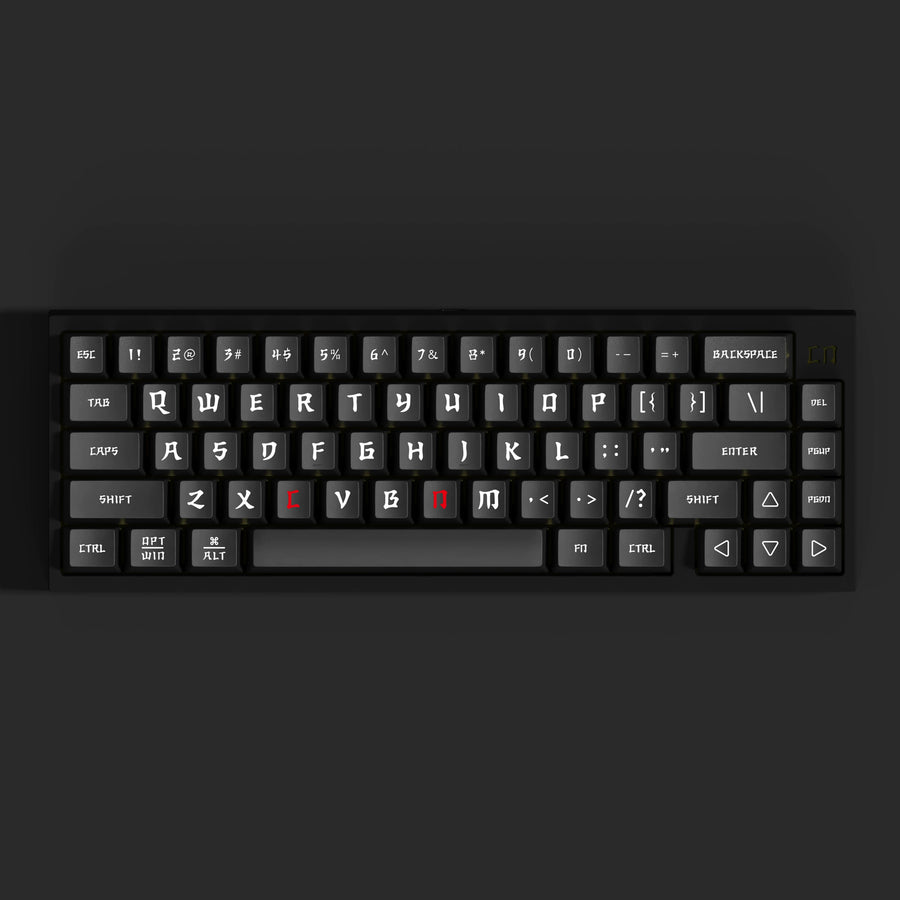 Hanzi Culture PBT keycap set overview
