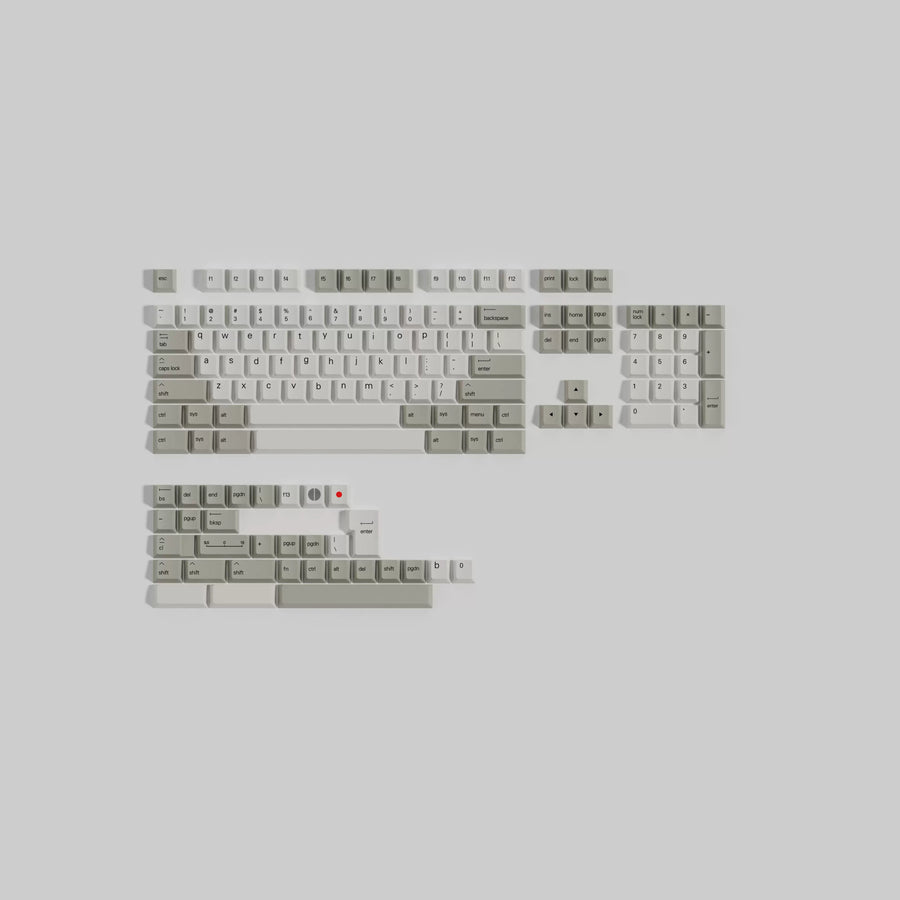 Less but Better PBT keycap set overview