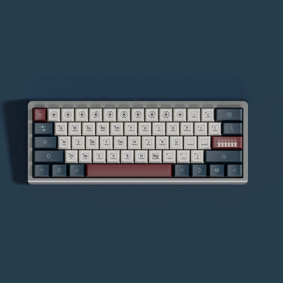 Chemistry PBT keycap set overview