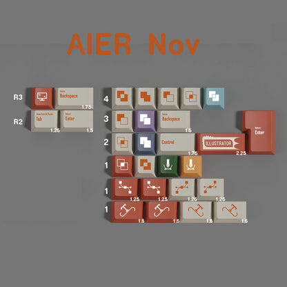 Aier keycap set detail 5
