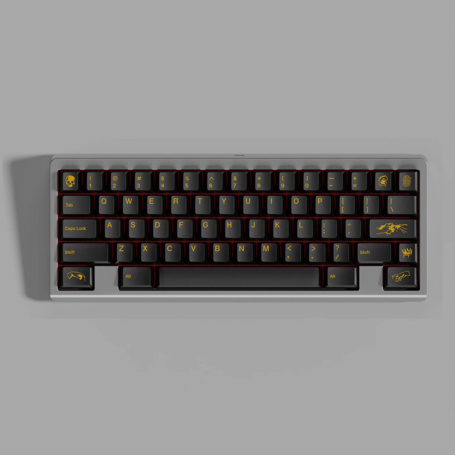 Midas PBT keycap set overview