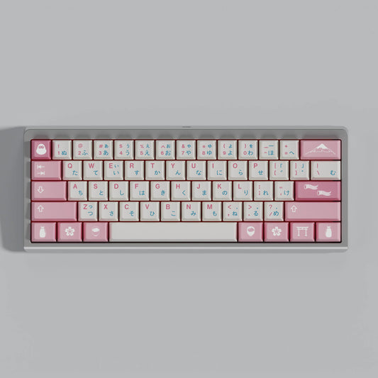 Walker Sakura PBT keycap set overview