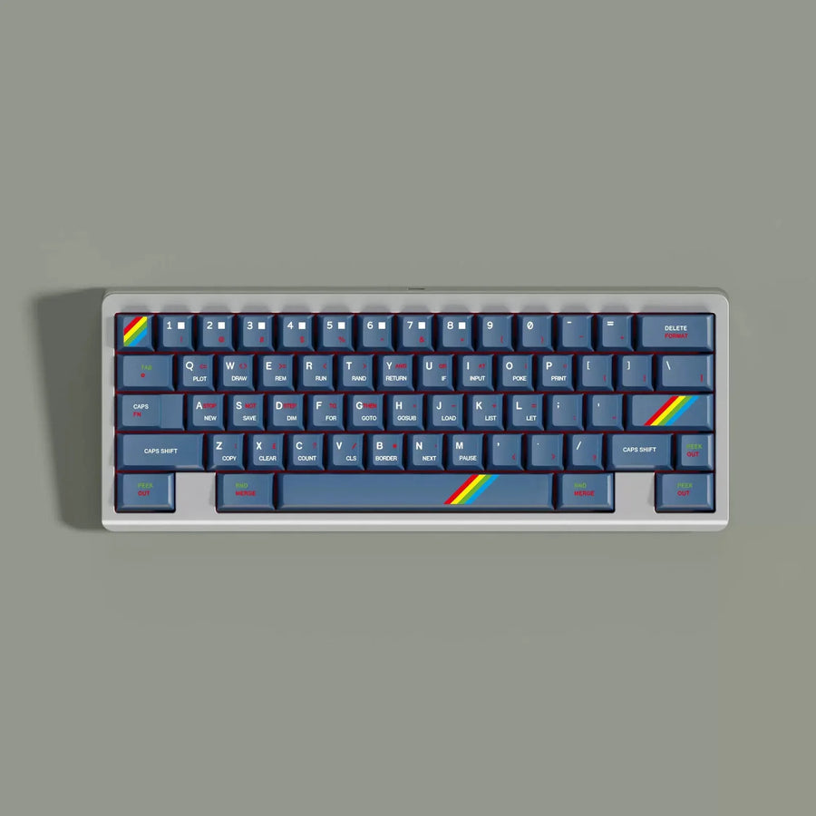 Phantom PBT dye-sub keycap set in Cherry profile