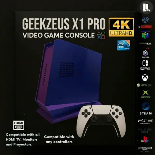 GeekZeus X1 Pro Retro Game Console BOX